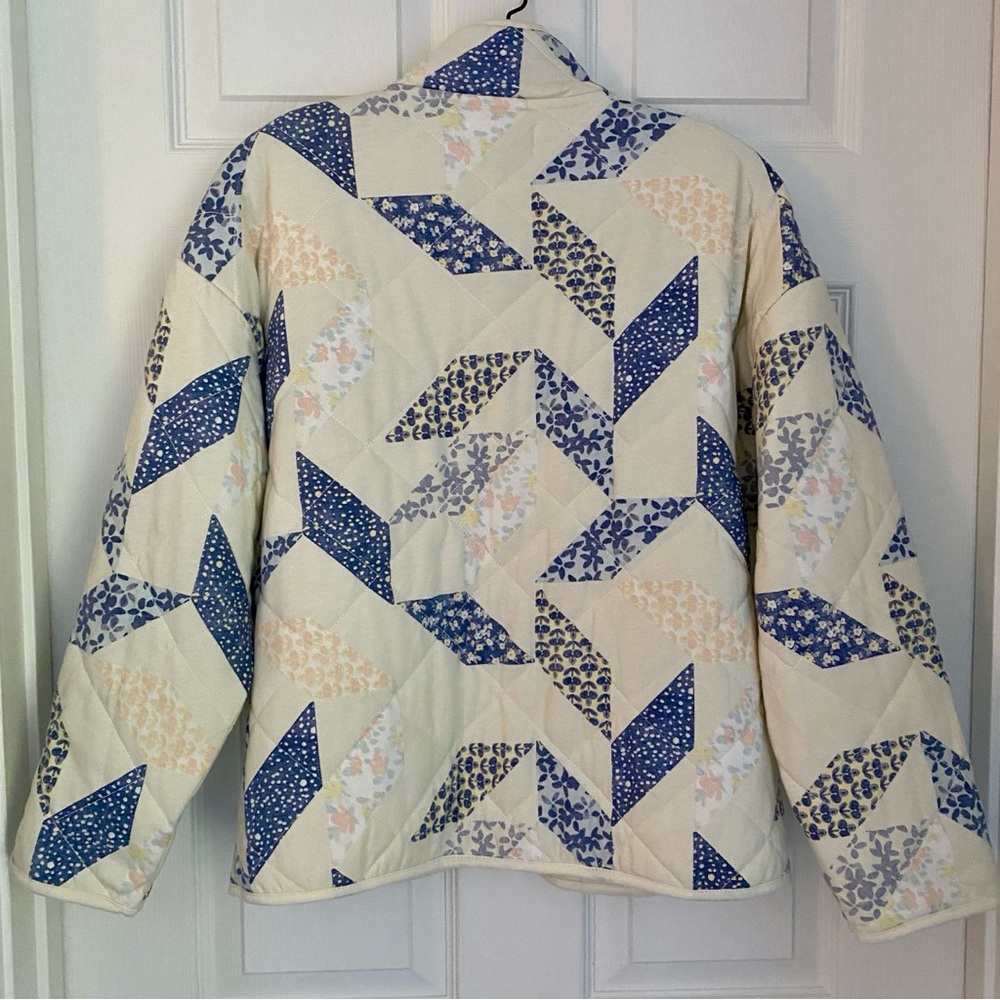 Z Supply Maya Patchwork Quilted Jacket - image 4